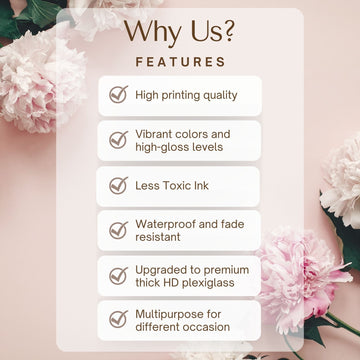 Mothers Day Gifts Mother in Law Gifts for Mom Thankgiving Gifts Custom Acrylic Photo Frame Plaque Desk Decorative Sign Present for Home Room Office